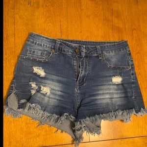 Jean shorts